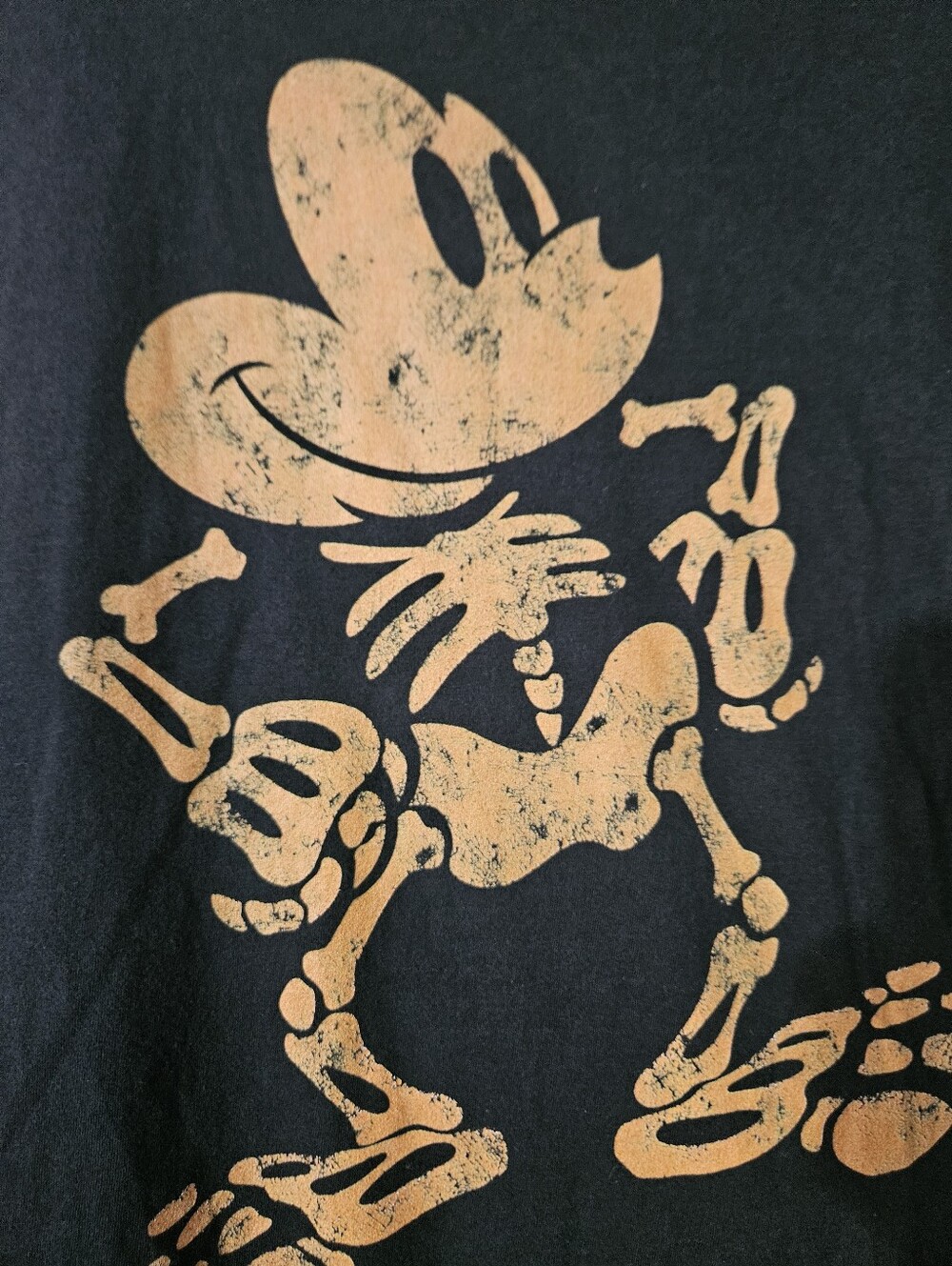 Disney Mickey Mouse Skeleton Tshirt 2XL - Picture 2 of 4
